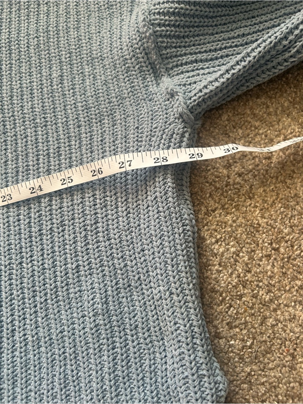 Aerie, chunky knit oversized, mock neck sweater XL - Picture 5 of 6